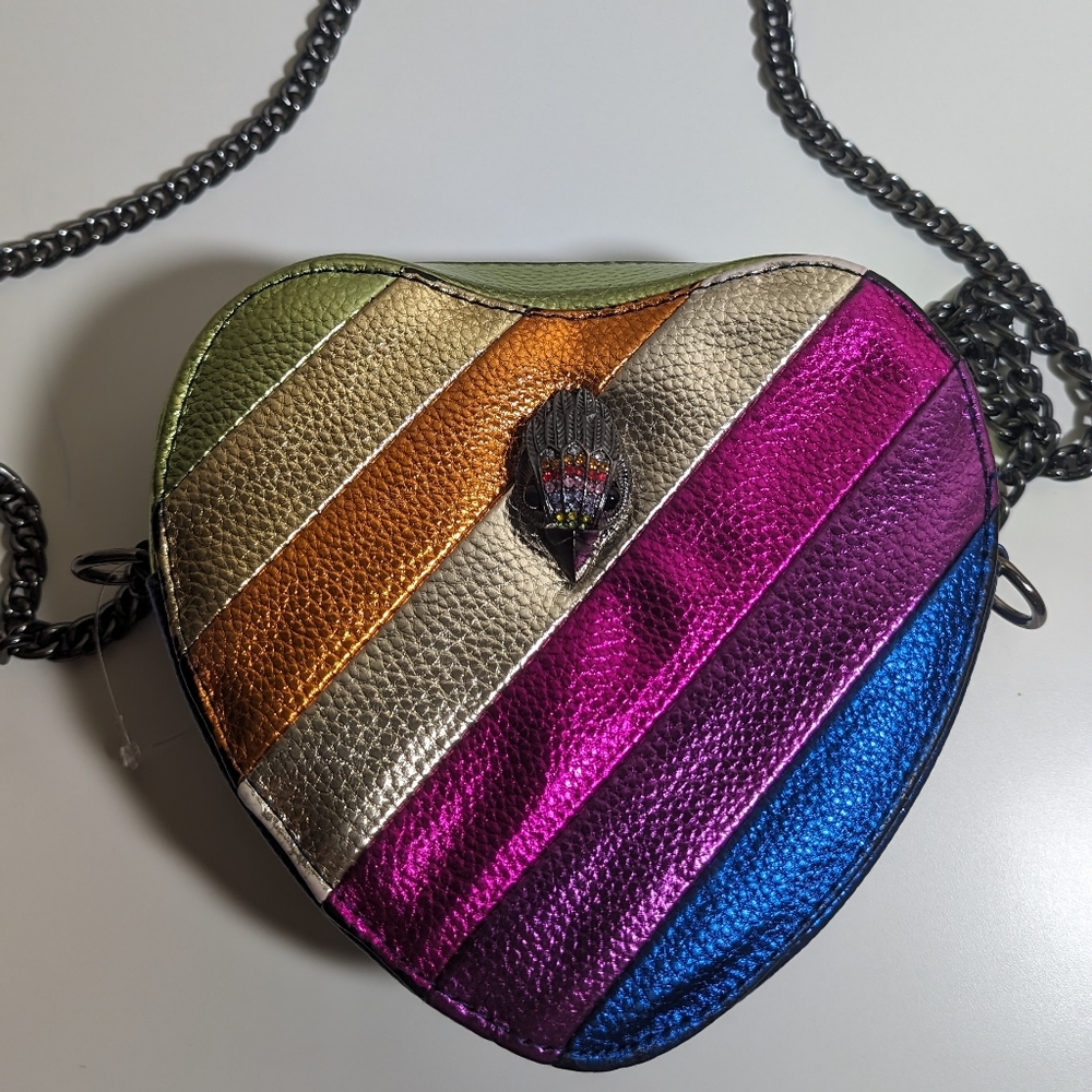 Kurt Geiger heart crosbody